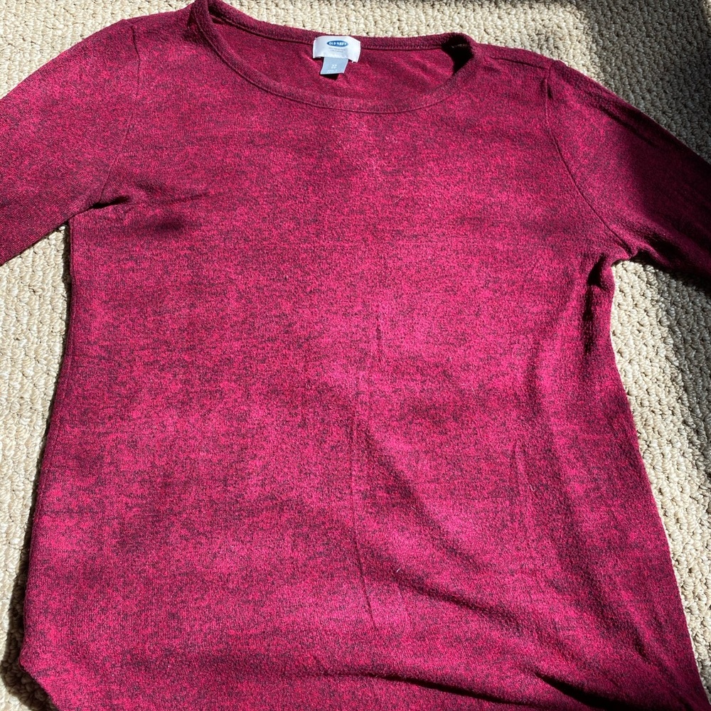 Maroon sweater